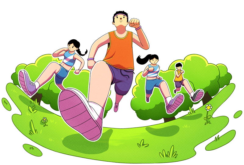 Running Family image